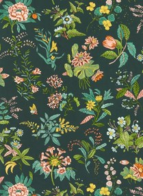 Harlequin Carta da parati Woodland Floral - Jade/ Malachite/ Rose Quartz