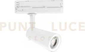 Faro binario led kone bianco in alluminio 13w 1175lm 3000k 20,5x11x...