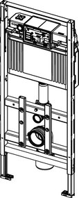 Tece TECElux 100 modulo WC altezza di montaggio 1120 mm