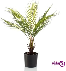Emerald Palma Chamaedorea Artificiale 50 cm in Vaso