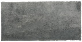 Tappeto shaggy grigio chiaro 80 x 150 cm EVREN Beliani