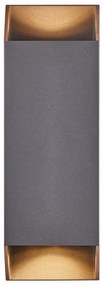 Nordlux - Applique da esterno NICO 2xGU10/35W/230V IP54 antracite