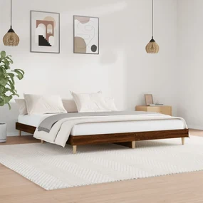 Giroletto rovere marrone 160x200 cm in legno multistrato