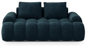 Divano color petrolio con rivestimento in velluto 175 cm Linz – Cosmopolitan Design