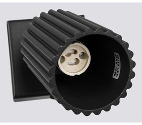 Faretto nero 8x16 cm Gleam – Sollux