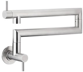 KFA Armatura 6623-030-22 - Rubinetto da cucina con giunto DUERO POT FILLER acciaio inossidabile