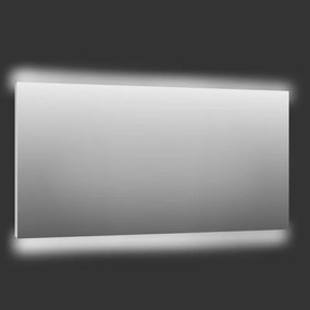 Specchio con illuminazione integrata bagno rettangolare Retroil L 140 x H 70 x P 2 cm grigio / argento