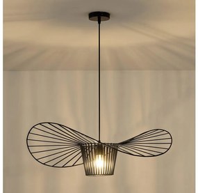 Lampadario a sospensione con filo OGGI 1xE27/40W/230V nero