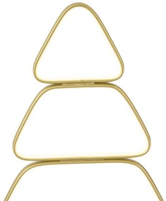 Lampada da tavolo natalizia oro albero di Natale con LED - Arbre