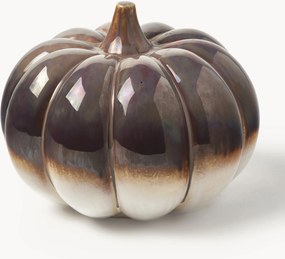 Oggetto decorativo a forma di zucca Moranga, alt. 16 cm