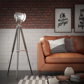 Lampada da terra Haru in legno, H 140.0 cm, E27 INSPIRE