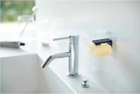 Porta dispenser per sapone nero autoportante magnetico in plastica Film Hook - YAMAZAKI