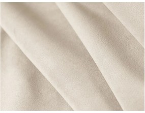 Letto matrimoniale imbottito beige con contenitore con griglia 200x200 cm Kelp - Micadoni Home