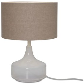 Lampada da tavolo beige con paralume in tessuto (altezza 46 cm) Reykjavik - it's about RoMi