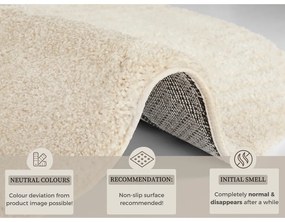 Tappeto bianco crema , ø 160 cm Norwalk Fergus - Mint Rugs