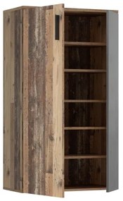 Scarpiera ETON marrone/antracite