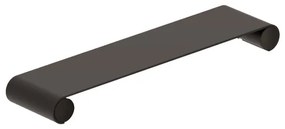 Mensola per bagno Elegance L 25 cm nero opaco