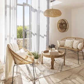 Atmosphera - Lampadario a sospensione con filo BEDDY 1xE27/40W/230V bambù