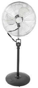 Ventilatore da appoggio EQUATION Curl silver 45 W Ø 40 cm