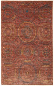 Mamluk Tappeto 100 x 150 Marrone (Pakistan) Annodato A Mano
