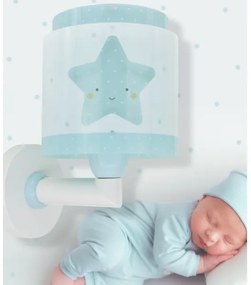 Dalber 76019T - Applique per bambini BABY DREAMS 1xE27/15W/230V blu