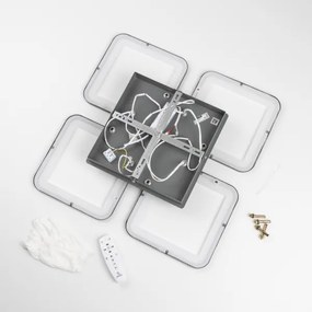 Brilagi - Lampadario a plafone LED dimmerabile SQUARED LED/85W/230V 3000-6500K + +TC