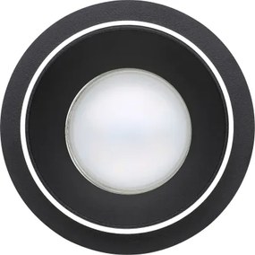 Eglo 900453 - Lampada da incasso CAROSSO 1xGU10/35W/230V nero