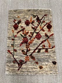 Gabbeh Tappeto persiano 60 x 40 Beige (Iran) Annodato A Mano
