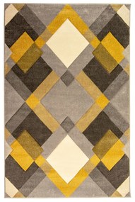 Tappeto giallo/grigio 200x290 cm Nimbus - Flair Rugs