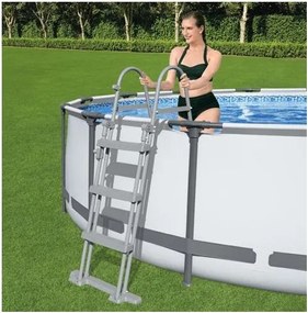 Scaletta per Piscina Flowclear a 4 Gradini 107 cm Bestway