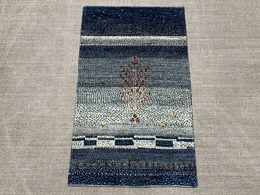 Loribaft Tappeto persiano 130 x 80 Blu (Iran) Annodato A Mano