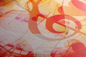 Quadro su tela – Amore per la musica