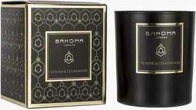 Candela profumata fatta a mano Maley (vetiver, cedro)