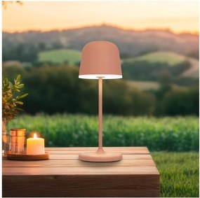 Eglo 901938 - Lampada da tavolo LED ricaricabile dimmerabile per esterni MANNERA-S LED/1,8W/5V IP54 arancione