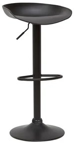 Sgabelli da bar design regolabili neri (set di 2) PEBBLE