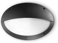 Lampada da parete nero L 330 x H 230 x P 90 mm