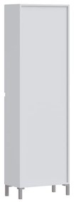 Colonna per mobile bagno Essential SENSEA 2 ante P 28.6 x L 54.5 x H 180 cm bianco truciolare