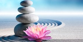 Stampa su tela – Pietre wellness