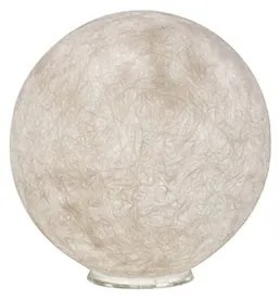 In-es.artdesign -  Lampada da tavolo T.moon micro  - Lampada da tavolo, come una piccola luna bianca realizzata in Nebulite®, materiale che la rende molto luminosa e d'atmosfera.