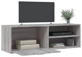 Mobile porta tv grigio sonoma 120x34x37 cm in legno multistrato