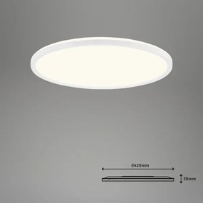 Brilo - Plafoniera LED dimmerabile SLIM LED/22W/230V Wi-Fi Tuya + +TC