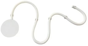 Applique LED moderno Teodor bianco IP20, luce bianco naturale 1350 lumen, NOVECENTO