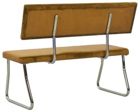 Panca 110 cm in Velluto Marrone