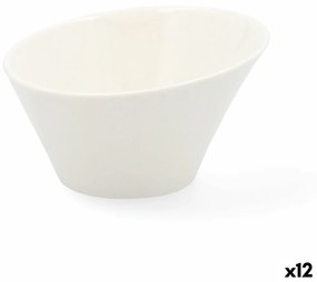 Vassoio per aperitivi Quid Select Ceramica Bianco (12,5 cm) (Pack 12x)