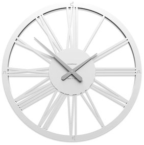 CalleaDesign Orologio da parete Pompei color bianco