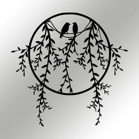 Decorazione da parete 45x44 cm rami