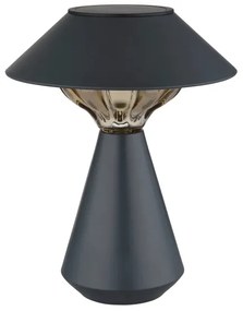 Globo 36639A - Lampada solare LED 10xLED/0,06W/1,2V IP44 nero