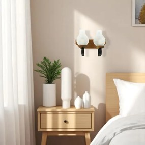 Brilagi - Applique QUEEN 2xE14/40W/230V faggio