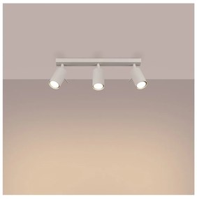 Faretto color crema 6x45 cm Etna – Sollux