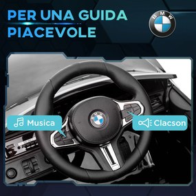 Macchina Elettrica per Bambini Licenza BMW M4 con Telecomando Nero...